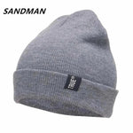 Men's Fashion Style Store GRAY Men Knitted Hat Beanie