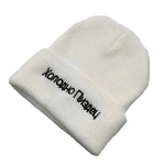 Men's Fashion Style Store WHITE / M(56-58cm) Autumn Winter Soft Warm Beanie Skull Hat for Men
