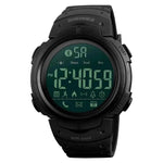 MensFashionStyleStore Black BLUETOOTH SMART WATCH WITH REMOTE CAMERA