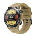 MensFashionStyleStore Khaki FITNESS TRACKING SMARTWATCH