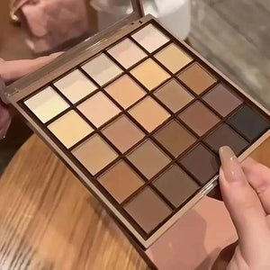  Men's Fashion Style Store 1pc 25 Shades Matte Finish Eyeshadow Palette