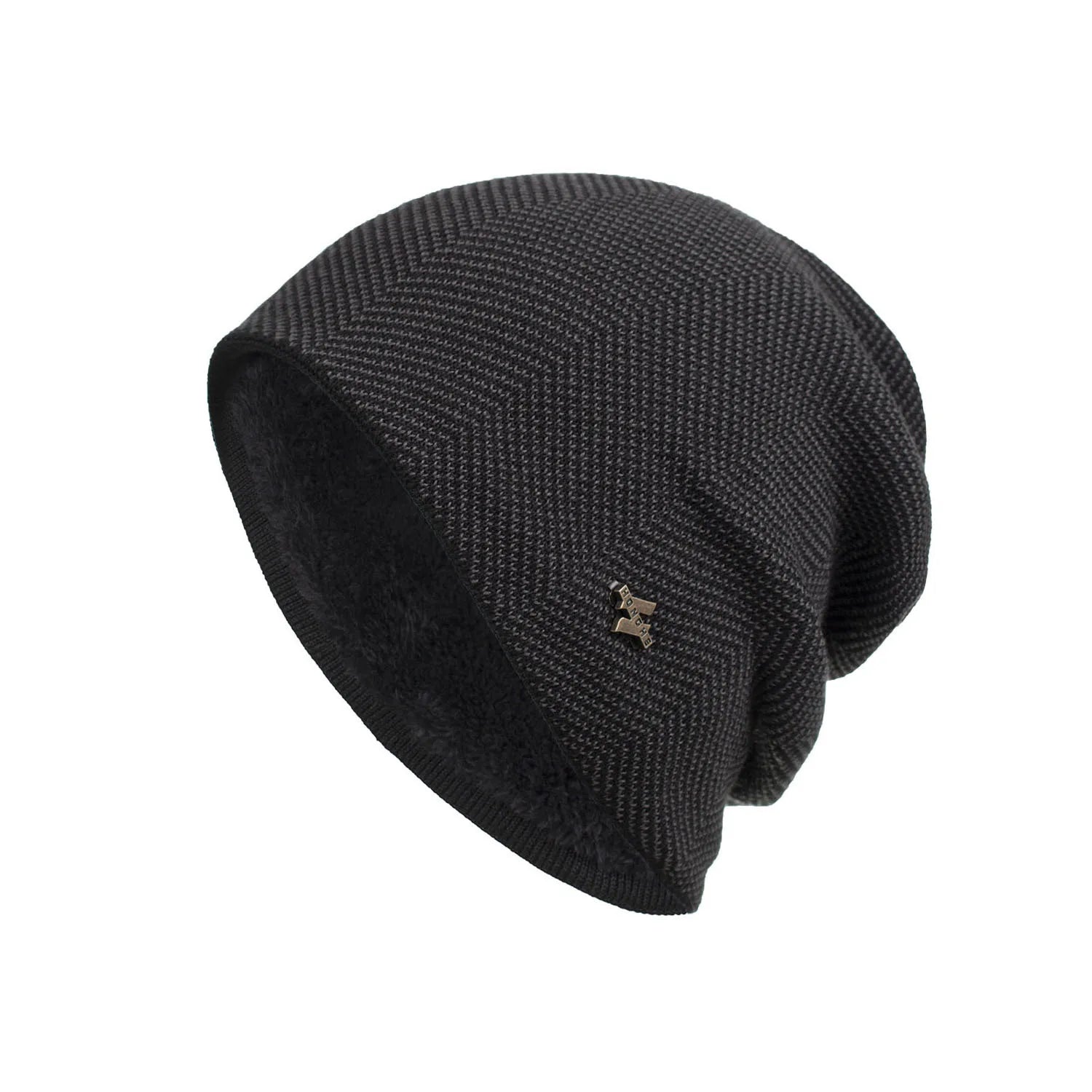 Men Winter Warm Hat Adult Knitted Casual Beanies Skullies Cotton Wool Hats for Men Brand Outdoor Cap Solid Gorros