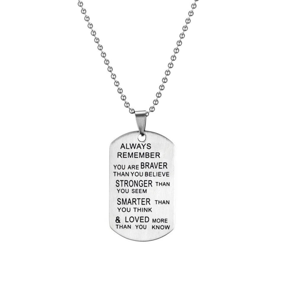 TAG NECKLACE