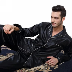 MensFashionStyleStore STYLISH SATIN SLEEPWEAR