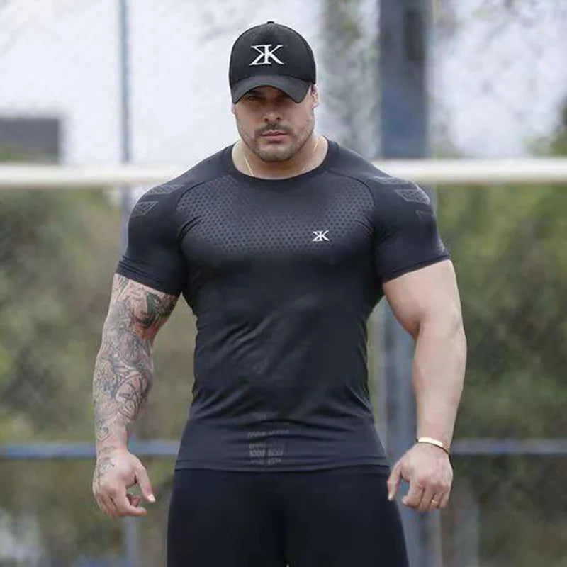 BREATHABLE QUICK DRY FITNESS TOP -  Men's Fashion Style Store