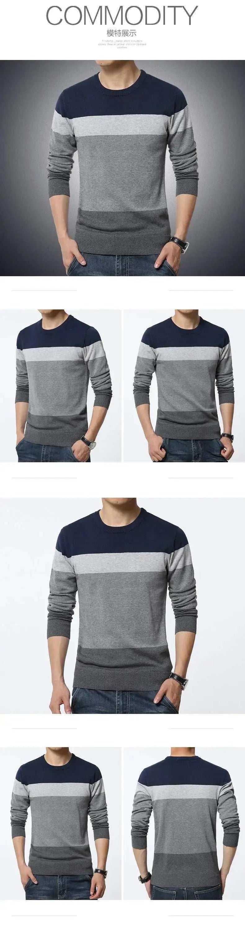 Autumn Casual Men's Sweater