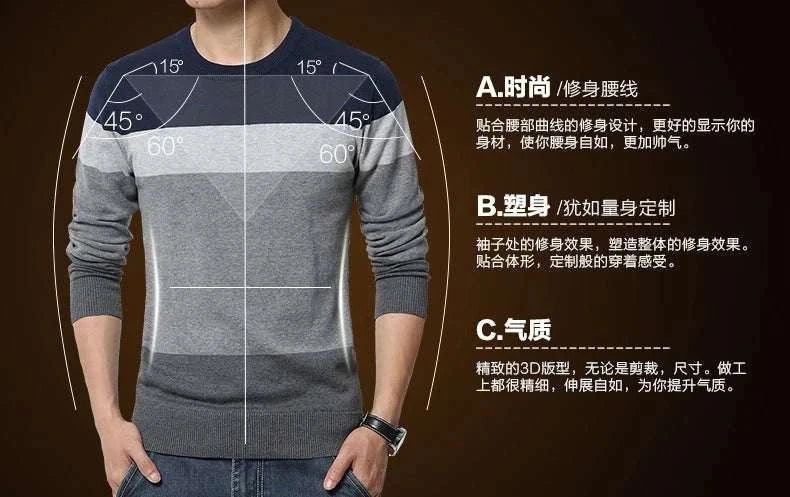 Autumn Casual Men's Sweater