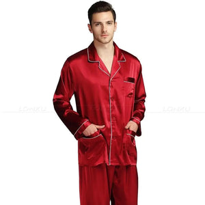 MensFashionStyleStore STYLISH SATIN SLEEPWEAR