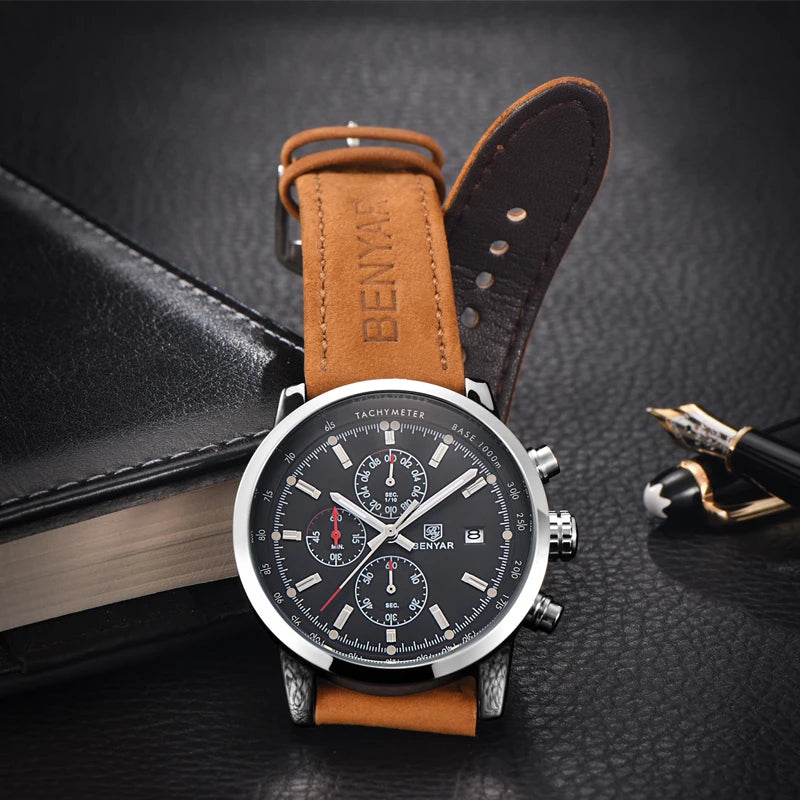 VINTAGE CLASSIC SPORTY WATCH -  Men's Fashion Style Store