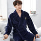 MensFashionStyleStore Style B7 / 3XL WINTER FLANNEL BATHROBE