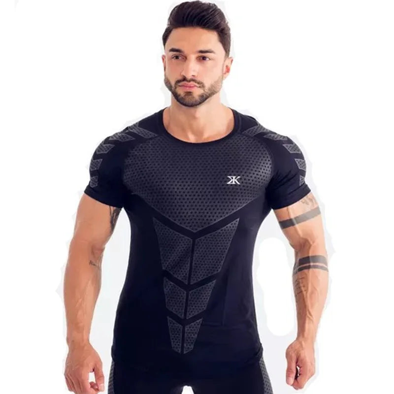 BREATHABLE QUICK DRY FITNESS TOP -  Men's Fashion Style Store