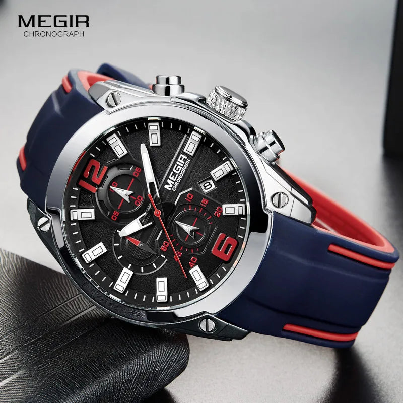 CHRONOGRAPH ANALOG LUMINOUS WATCH -  Men's Fashion Style Store