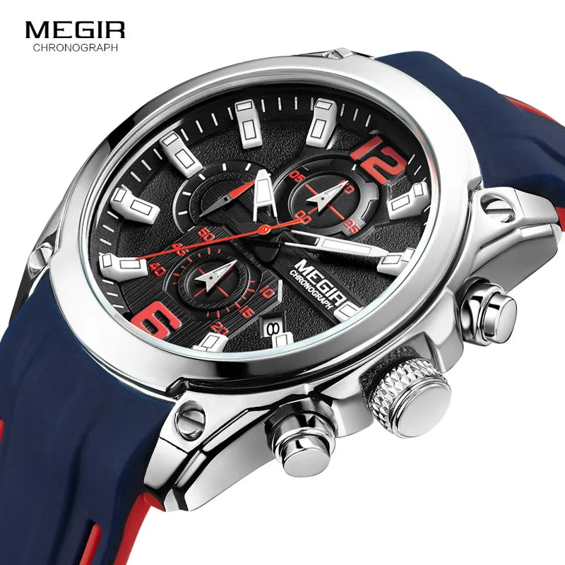 CHRONOGRAPH ANALOG LUMINOUS WATCH -  Men's Fashion Style Store