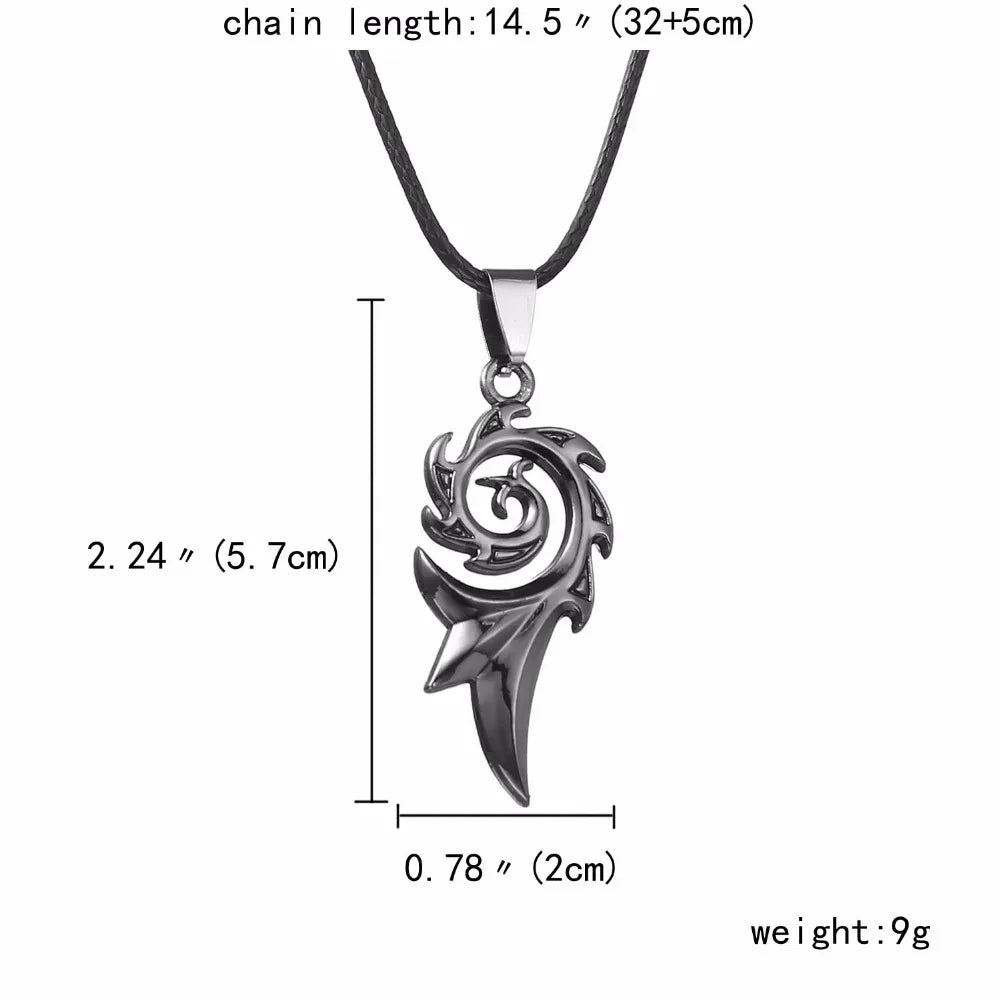 DRAGON FLAME PENDANT NECKLACE -  Men's Fashion Style Store