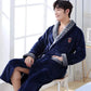 MensFashionStyleStore Style B6 / XXL WINTER FLANNEL BATHROBE