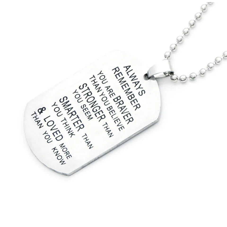 TAG NECKLACE