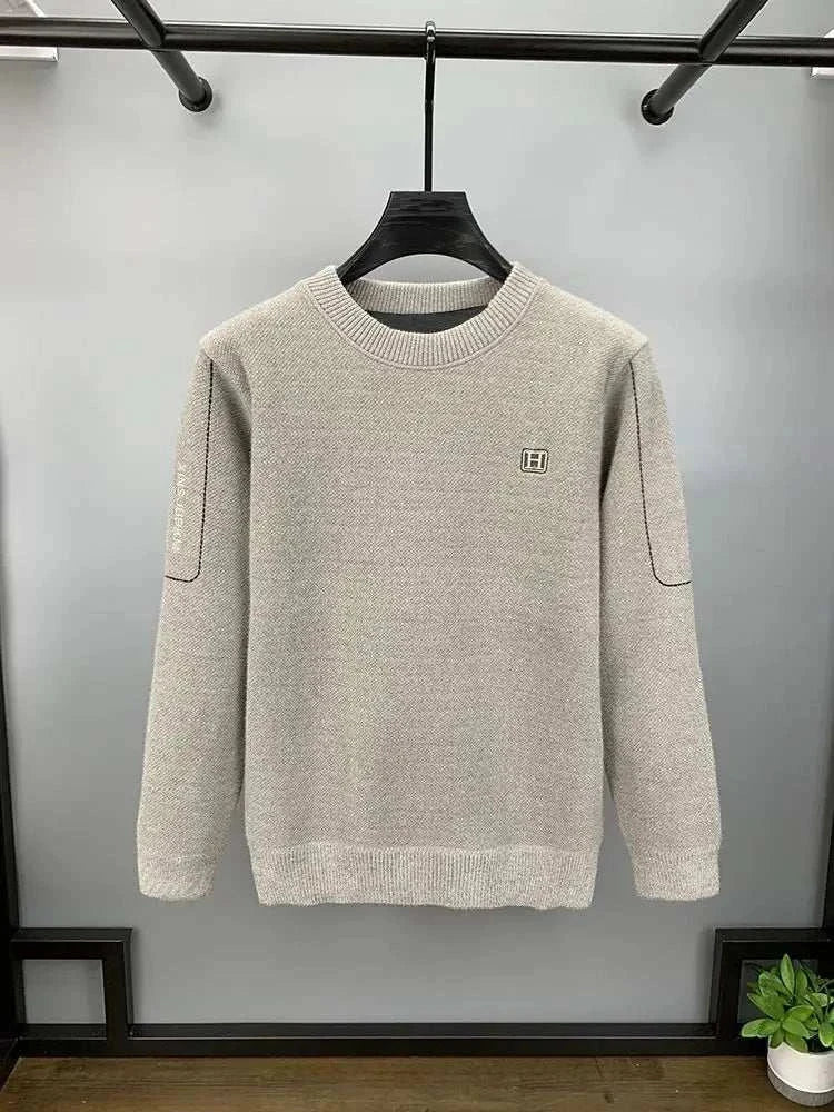 Winter Men's Warm Fleece Sweater