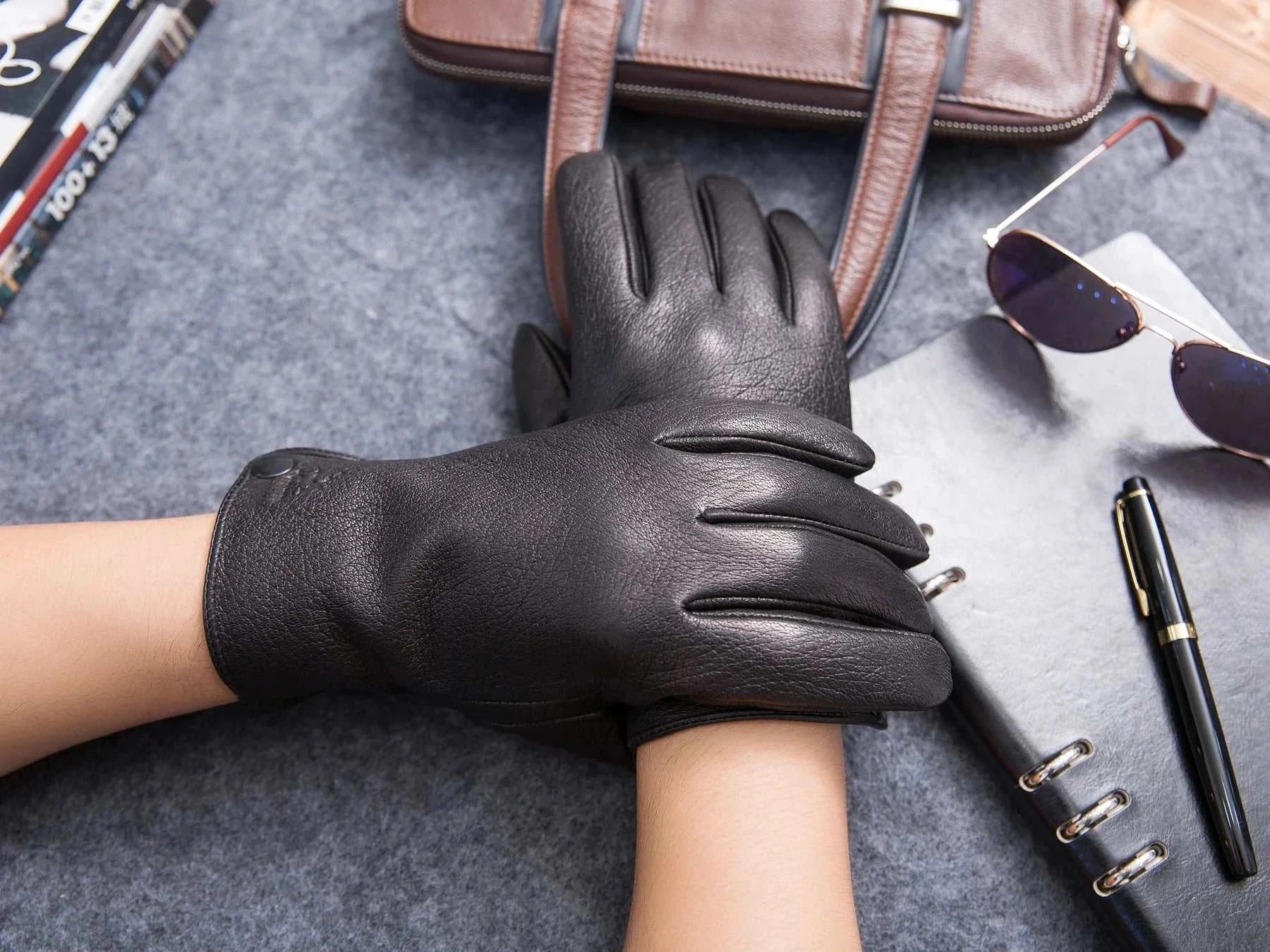 Men leather Gloves