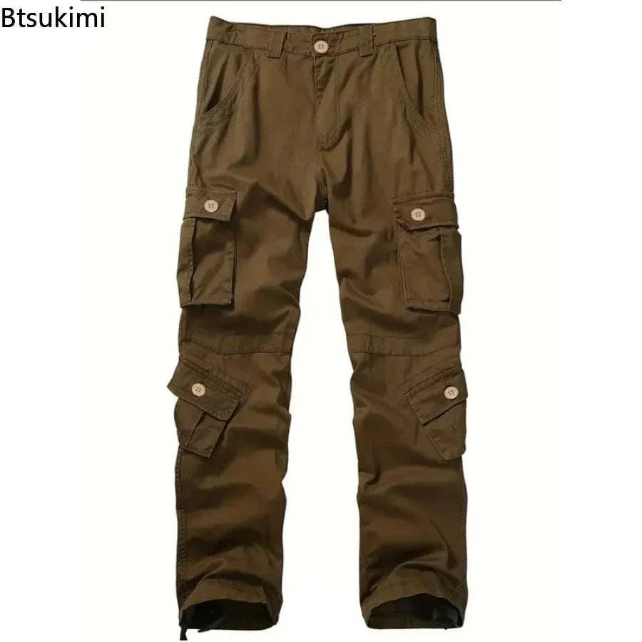 Men's Cotton Cargo Pants