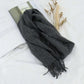 Men's Fashion Style Store WJ2018C4darkgray / 165-30CM pure wool High Quality  Wool Scarf Autumn Winter Men