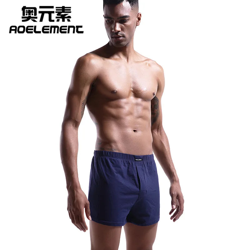 2 PCS BREATHABLE COTTON BOXERS -  Men's Fashion Style Store