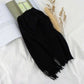 Men's Fashion Style Store WJ2018C8black / 165-30CM pure wool High Quality  Wool Scarf Autumn Winter Men
