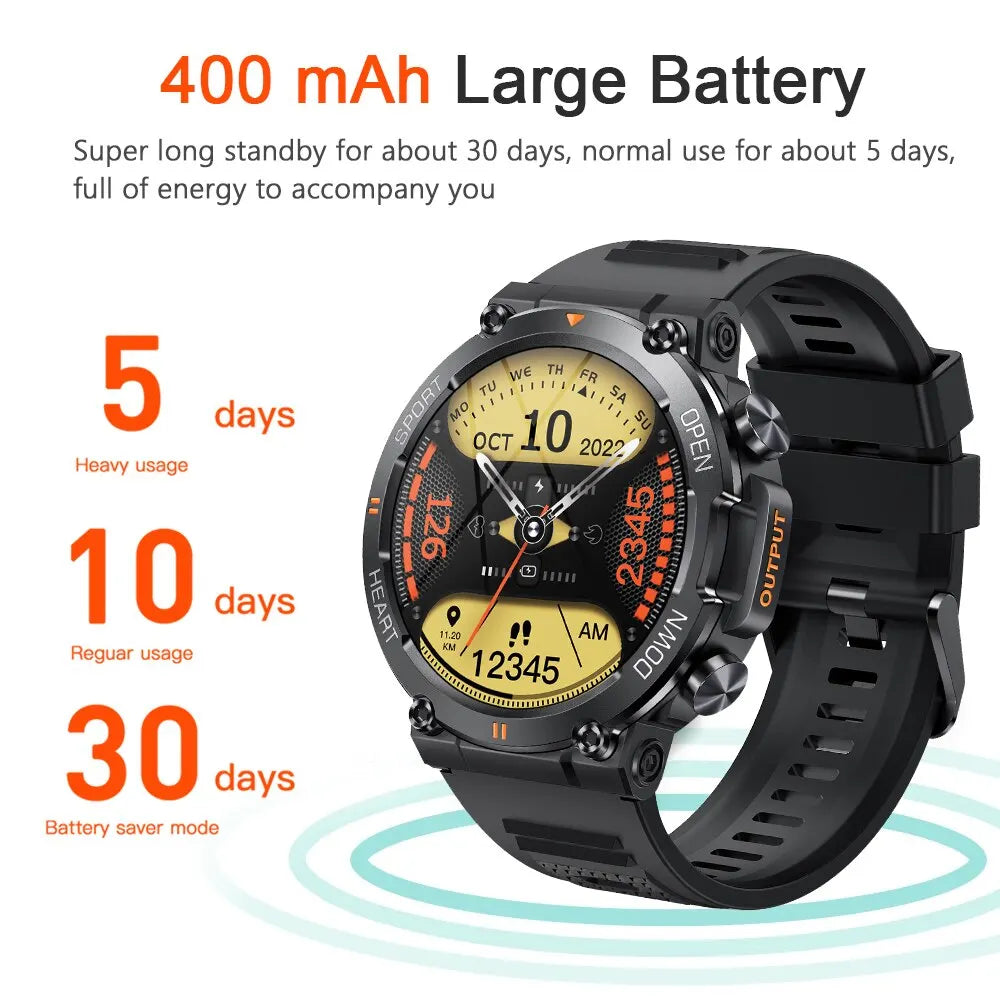 FITNESS TRACKING SMARTWATCH -  Men's Fashion Style Store