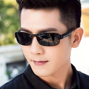  Men's Fashion Style Store Sunglasses for Men Day and Night Vision Driving Fishing Polarized Anti-UV Trend Shades For Men Glass Authentic Sun Protection Su