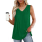  Men's Fashion Style Store green / L Summer Pleated Tank Tops