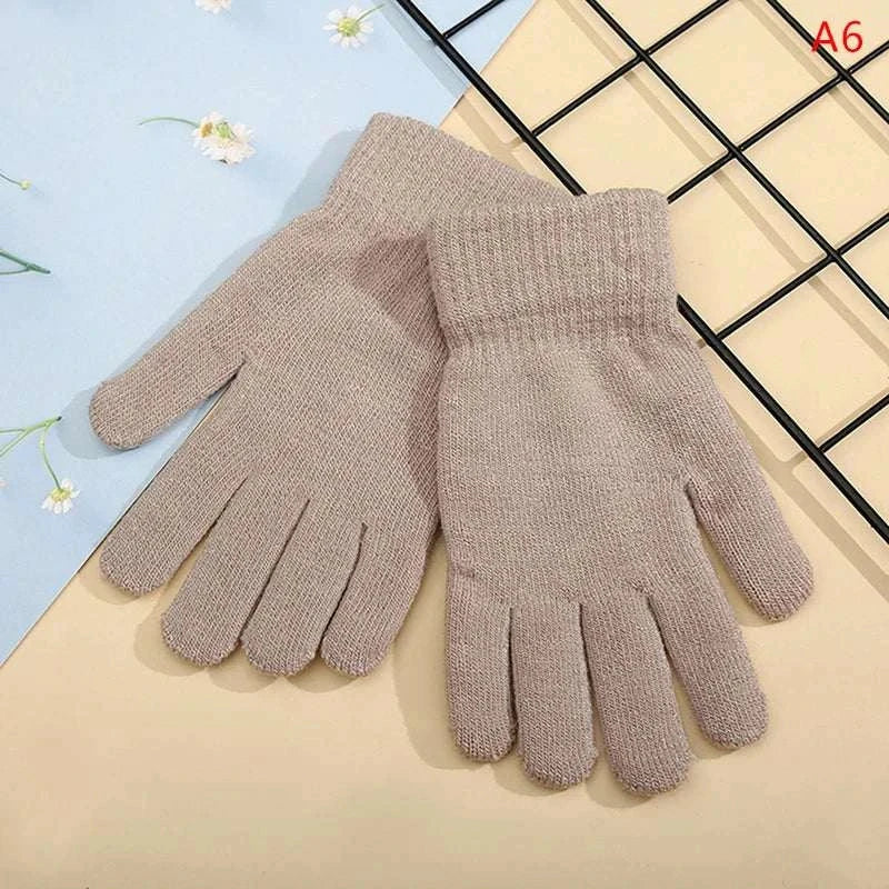 mens wool knit gloves