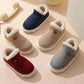  Men's Fashion Style Store Kidmi Men Plush Fur Slippers Winter Warm Outdoor Fluffy Soft Cotton Men Boots Indoor Home Fashion Fur Cozy Furry Men Flat Shoes