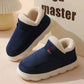  Men's Fashion Style Store A-Blue / CHINA / 44-45(fit42-43) Kidmi Men Plush Fur Slippers Winter Warm Outdoor Fluffy Soft Cotton Men Boots Indoor Home Fashion Fur Cozy Furry Men Flat Shoes