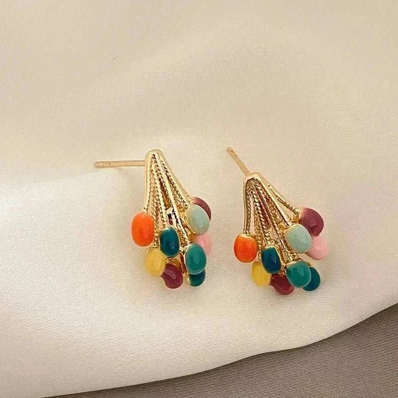  Men's Fashion Style Store Gold-color women earrings