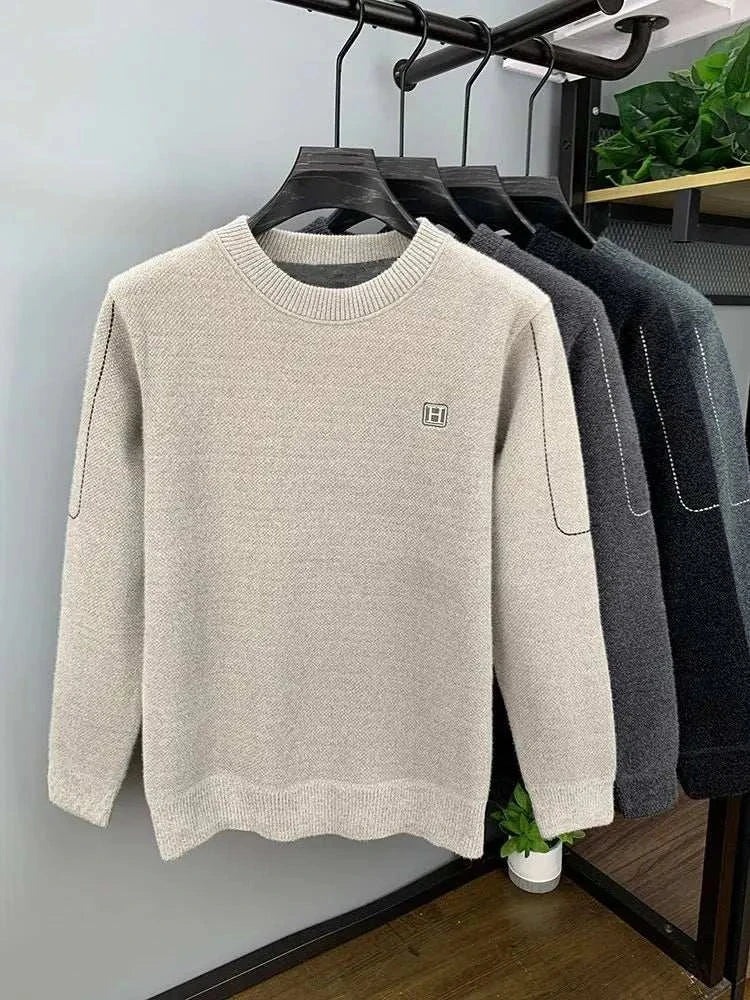 Winter Men's Warm Fleece Sweater