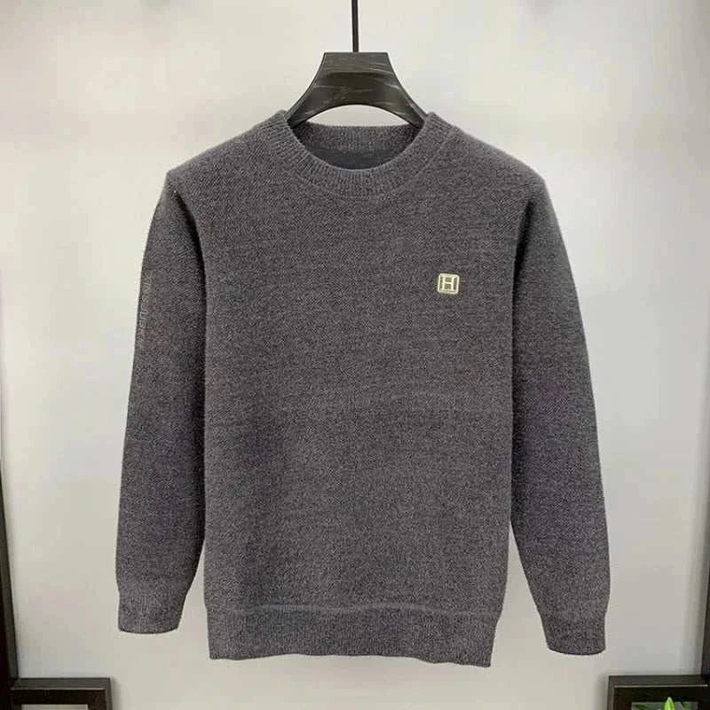 Winter Men's Warm Fleece Sweater