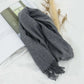 Men's Fashion Style Store WJ2018C2deepgray / 165-30CM pure wool High Quality  Wool Scarf Autumn Winter Men