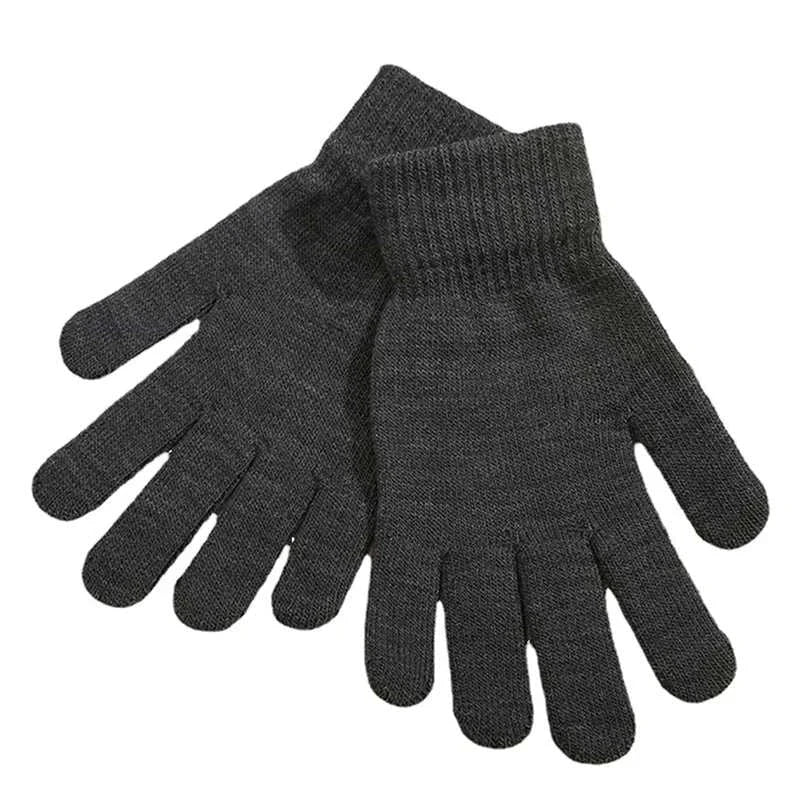 mens wool knit gloves