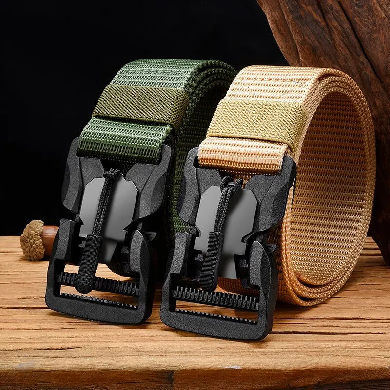 TACTICAL MAGNETIC NYLON BELT -  Men's Fashion Style Store