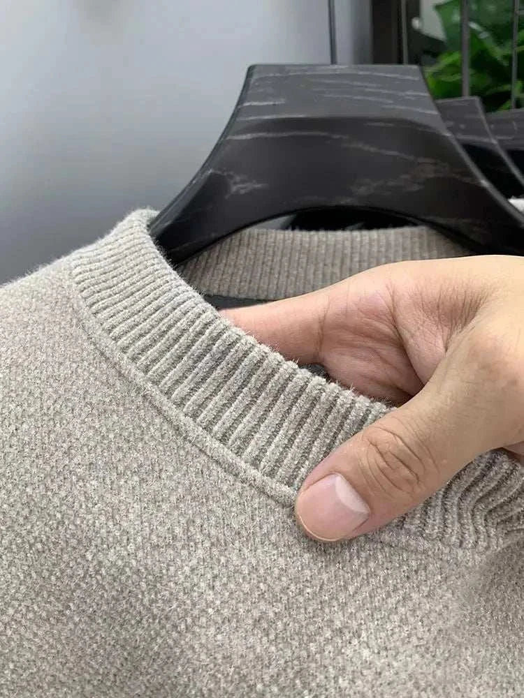 Winter Men's Warm Fleece Sweater