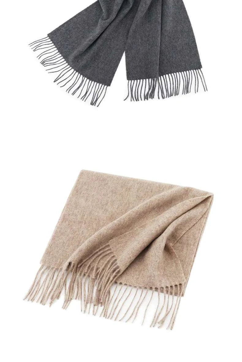 High Quality  Wool Scarf Autumn Winter Men