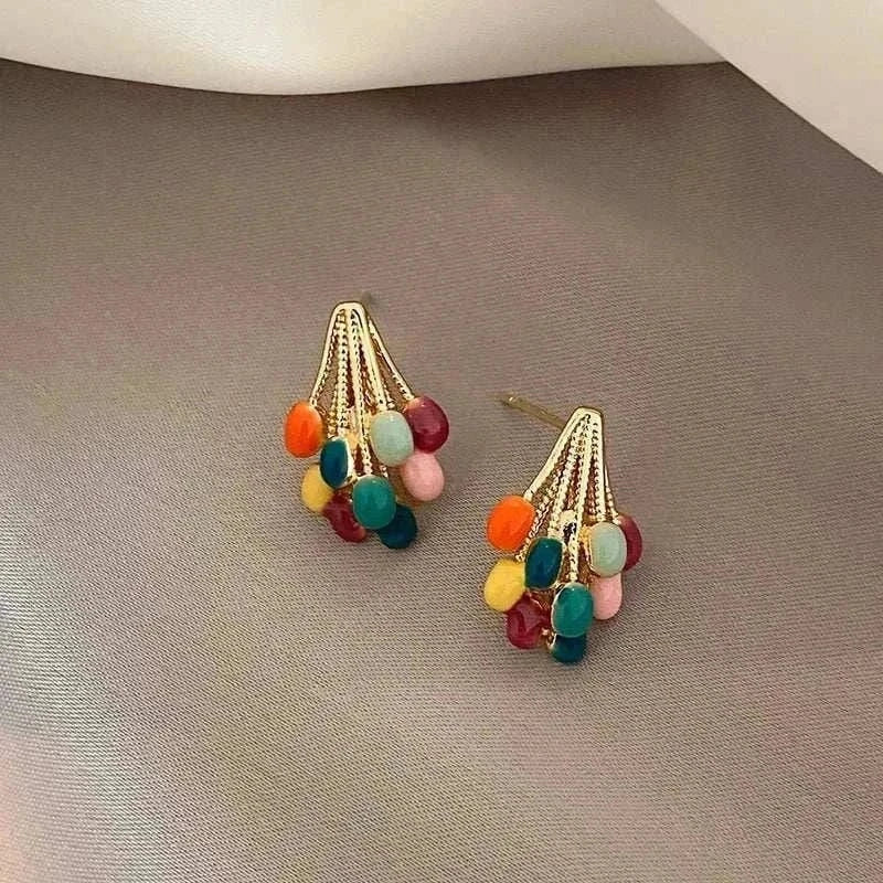  Men's Fashion Style Store Gold-color women earrings