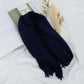 Men's Fashion Style Store WJ2018C11darkblue / 165-30CM pure wool High Quality  Wool Scarf Autumn Winter Men