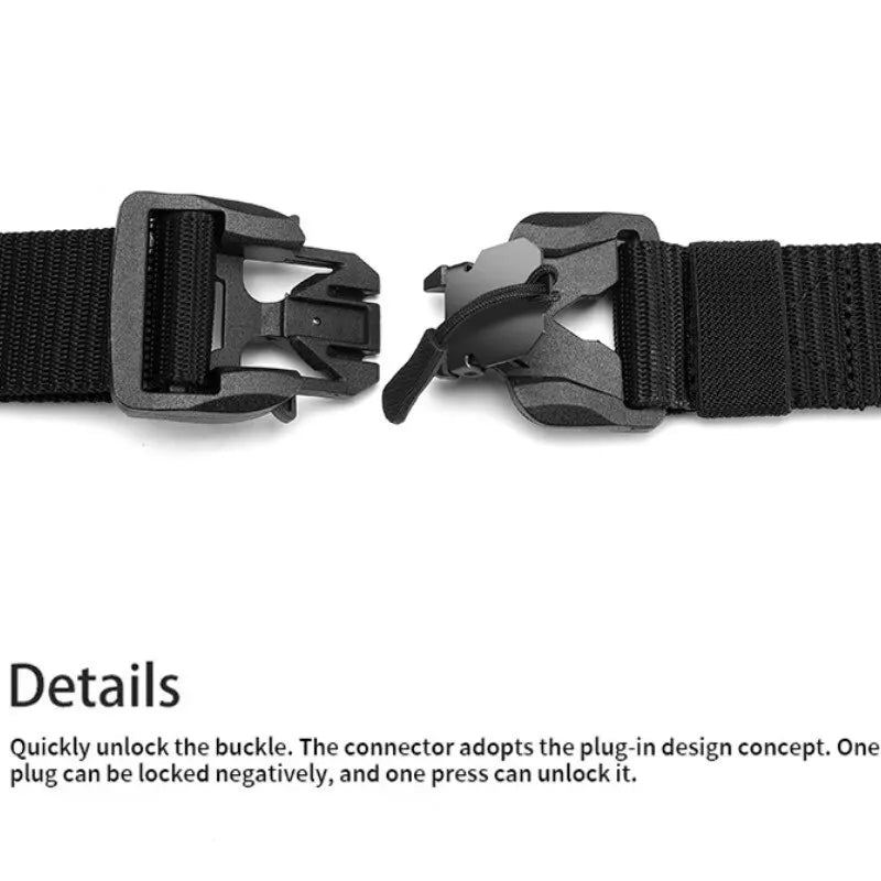 TACTICAL MAGNETIC NYLON BELT -  Men's Fashion Style Store