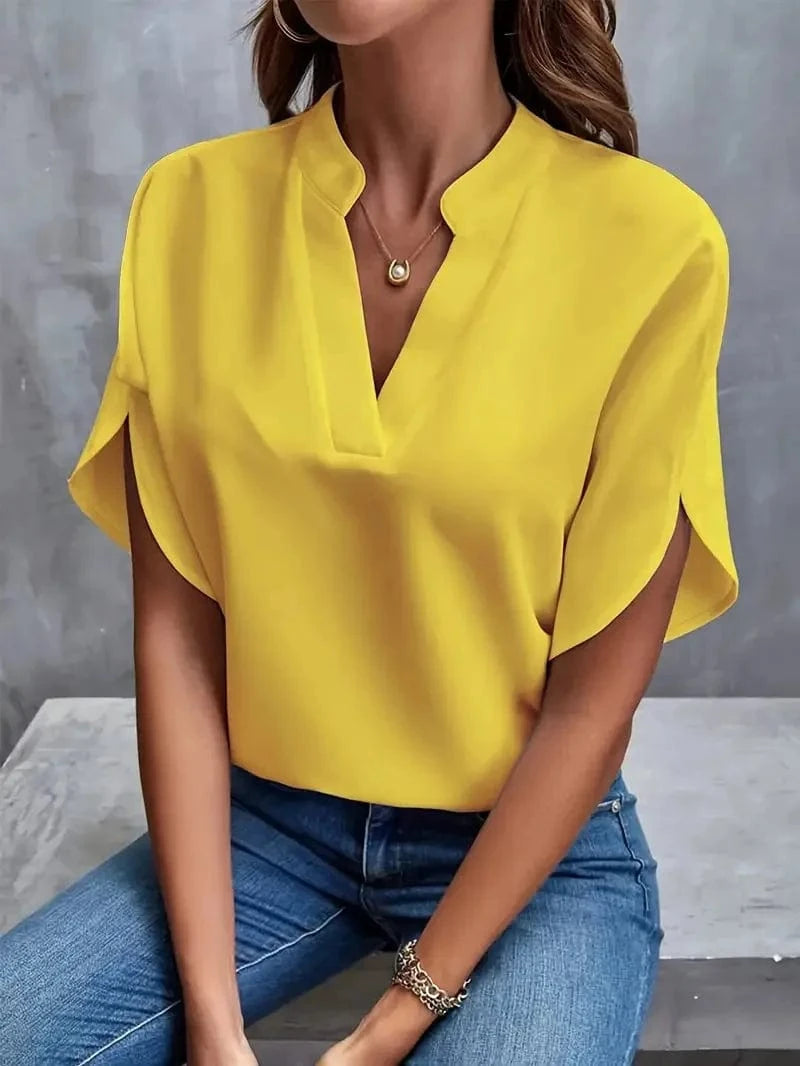  Men's Fashion Style Store Yellow / S Summer Tops For Women