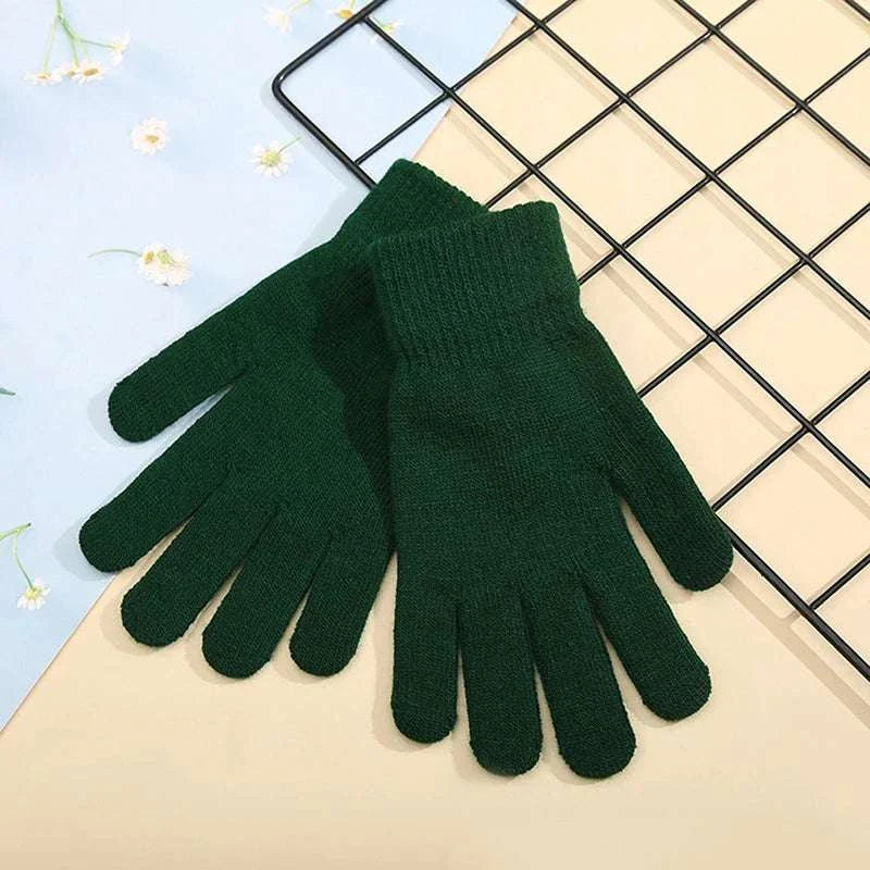 mens wool knit gloves