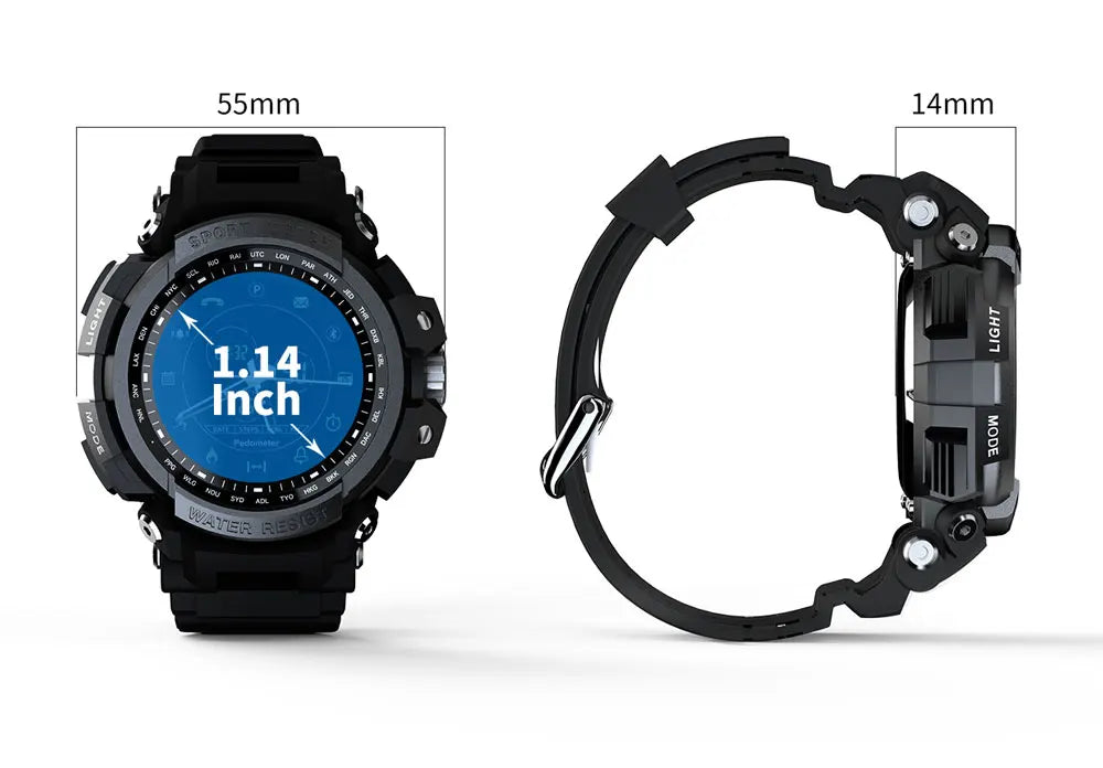 WATERPROOF SPORT SMART WATCH -  Men's Fashion Style Store