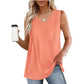  Men's Fashion Style Store Pink / S Summer Pleated Tank Tops