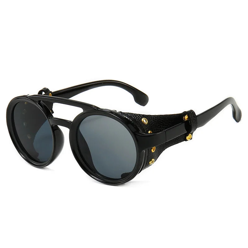 RECTANGULAR STEAMPUNK SUNGLASSES -  Men's Fashion Style Store