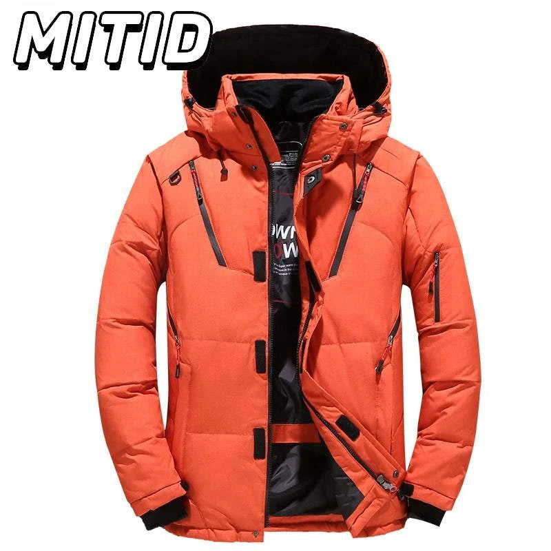 OUTDOOR THICK WARM JACKET -  Men's Fashion Style Store