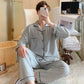 MensFashionStyleStore COMFY COTTON PAJAMA SET